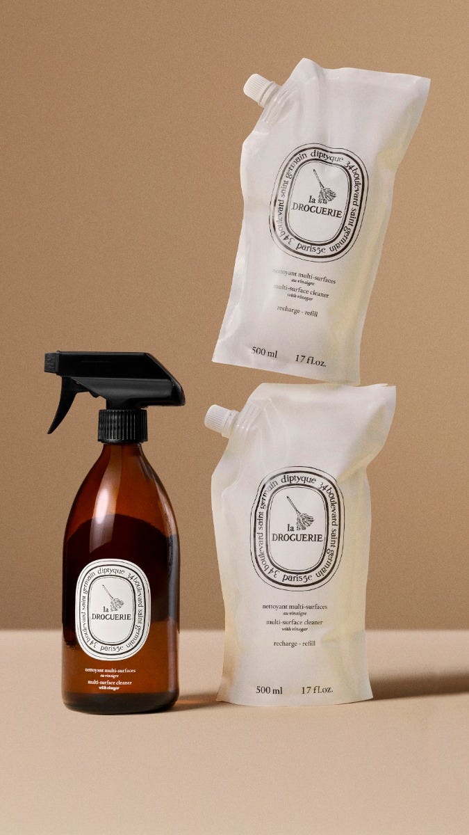 La Droguerie - Refill for multi surface cleaner with vinegar