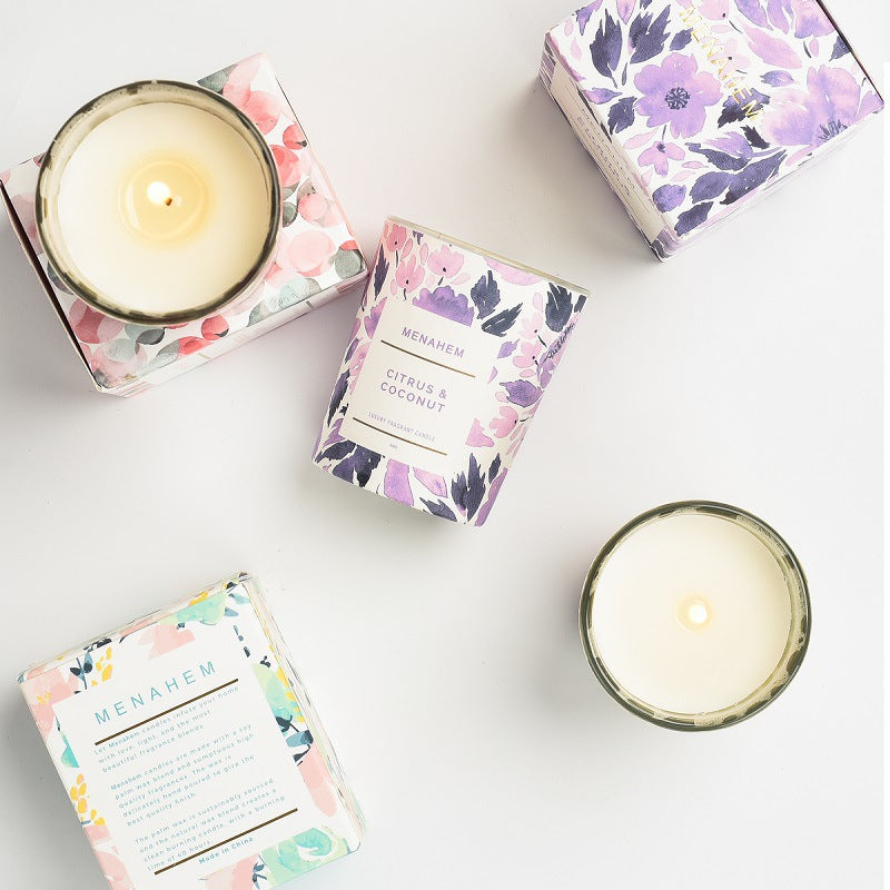 Floral Diptyque candle - Gift Box