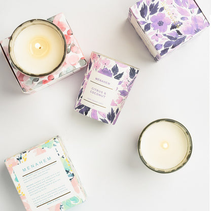 Floral Diptyque candle - Gift Box