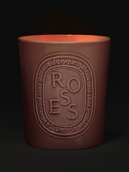 Roses - Large Candle