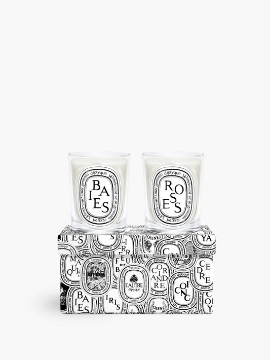 Set of 2 classic candles - To compose