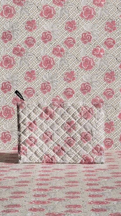 Eau Rose pouch - Small