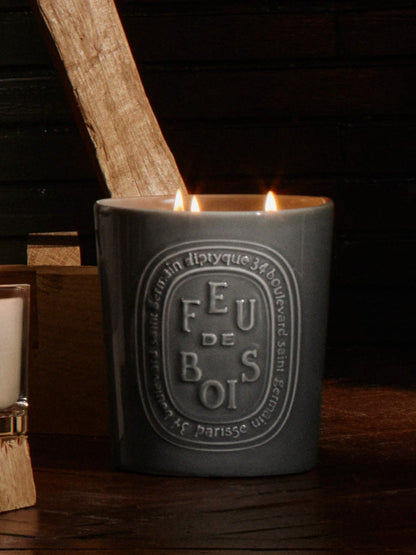 Feu de Bois (Wood Fire) - Large Candle