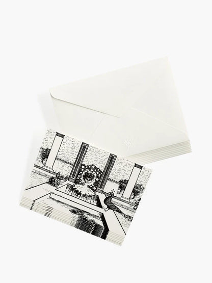 Correspondence set - Peacock and Plume