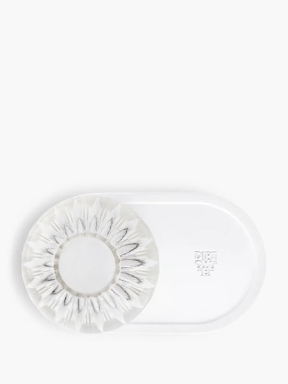 Ribbed Candle Holder with Oval Tray - For classic candles