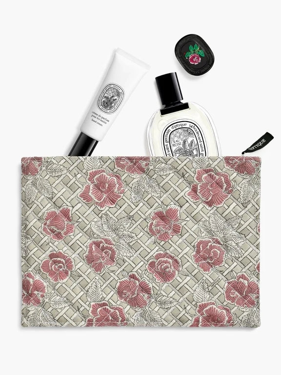 Eau Rose pouch - Medium
